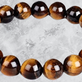 Tiger Eye Round Beads Bracelet